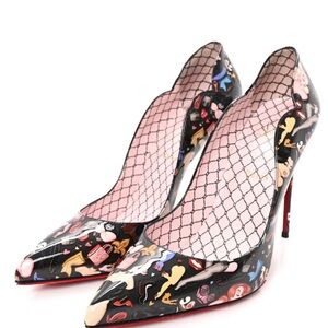 Christian Louboutin Multicolor Patterned Heels